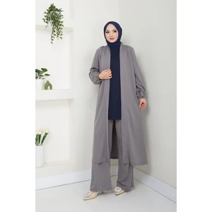 Kadın Giyim Abiye Moda 3 Parça Tesettür Takım 2649