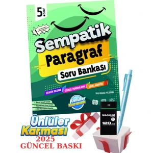 Ünlüler Karması 5. Sınıf Sempatik Paragraf Soru Bankası + Faber Eğitim Seti