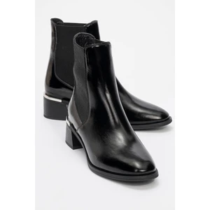 Neiva Siyah Rugan  Deri Kadın Chelsea Bot