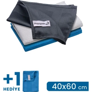 Classic 3'lü Mikrofiber Temizlik Bezi, Cam, Araba, Mutfak Bezi (40X60 Cm) Promosyonlu Ürün