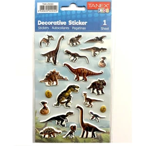 Kabartmalı Sticker Dinazor Serisi-1 TNX-25090