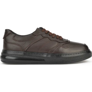 Ziya, Erkek  Deri Sneaker 143423Z71 Kahve