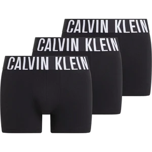 Calvin Klein Erkek 3'lü Siyah Boxer Trunk 000NB3608A