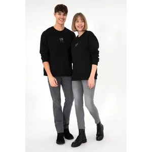 U.S. Polo Assn. Erkek Siyah Sweatshirt 50293420-VR046