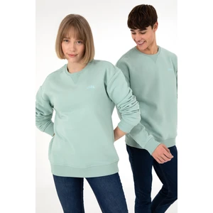 U.S. Polo Assn. Erkek Su Yeşili Sweatshirt 50295148-VR048