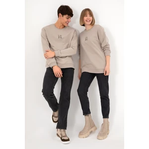 U.S. Polo Assn. Erkek Taş Sweatshirt 50293420-VR049