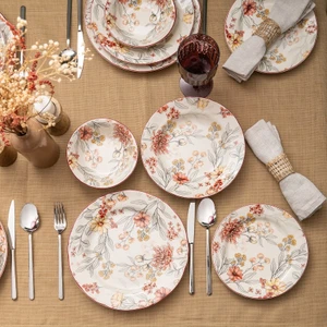 Istanbul Porselen Ayasofya 24 Parça 6 Kişilik Yemek Takımı