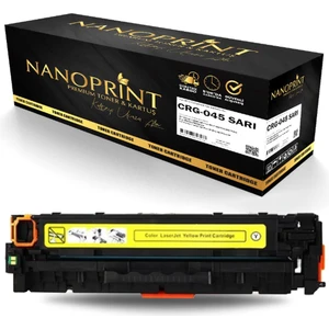 Canon CRG-045 Sarı Muadil Toner /NP/MF-635CX/MF-633CDW/LBP-611CN