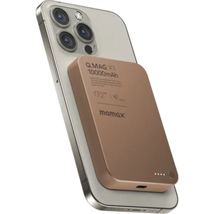Q Mag X1 10000 mAh Magsafe Powerbank Desert Titanium