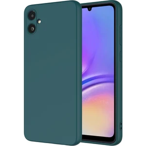 Samsung Galaxy A06 Kılıf Mara Lansman Silikon Mat Soft Kamera Korumalı Koyu Yeşil