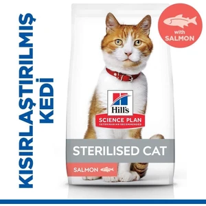 Somonlu Kısırlaştırılmış Yetişkin Kedi Maması 10 Kg