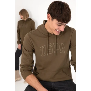 U.S. Polo Assn. Erkek Haki Sweatshirt 50295175-VR027