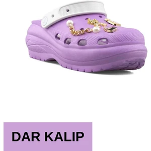 Trade Bazaar Kalın Taban Taş Detaylı Rahat Kadın Doktor Hemşire Terliği