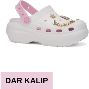 Trade Bazaar Kalın Taban Taş Detaylı Rahat Kadın Doktor Hemşire Terliği