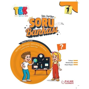 Palme Yayıncılık 1. Sınıf Tek Tüm Dersler Soru Kitabı