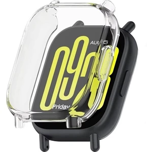 Xiaomi Redmi Watch 5 Active Kasa Koruyucu Ekran Koruyuculu Silikon Şeffaf