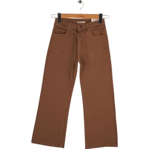 Mutlu Kids Kız Çocuk Wide Leg Kot Pantolon