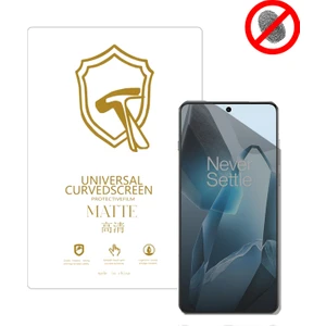 Oneplus 13 ile Uyumlu Tpu Nano Mat Ekran Koruma Filmi EKM107