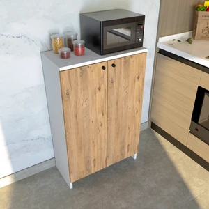 Yg Decor Mutfak Rafı Malzeme Dolabı 5 Raflı Mikrodalga Fırın Rafı Çok Amaçlı Çok Amaçlı Dolap Ayakkabılık Kiler Dolabı Banyo Dolabı Banyo Rafı