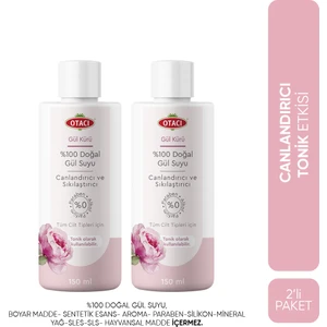 Avantajlı 2 Li Gül Kürü Gül Suyu Canlandırıcı, 150 ml