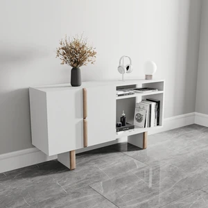 Zenith Ofis Dolabı Beyaz Meşe