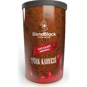 Dağ Çileği Aromalı Türk Kahvesi Teneke Kutu 250 gr