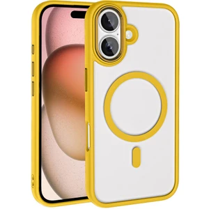 Apple iPhone 16 Plus Magsafe Sarj Özellikli Hasar Önleyici Kamera Lens Korumalı Tpu Silikon Vember Kılıf