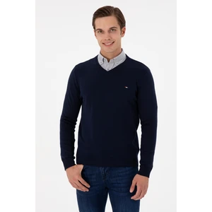 U.S. Polo Assn. Erkek Lacivert Kazak /Triko 50298283-VR033