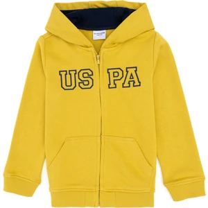 U.S. Polo Assn. Erkek Çocuk Koyu Sarı Hırka (Örme) 50293472-VR094