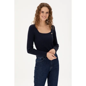 U.S. Polo Assn. Kadın Lacivert Kazak /Triko 50297408-VR033