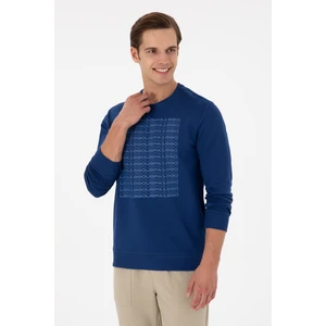 U.S. Polo Assn. Erkek Indigo Sweatshirt 50293461-VR028