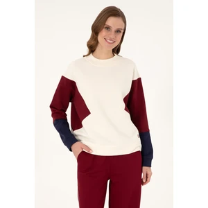 U.S. Polo Assn. Kadın Krem Sweatshirt 50297330-VR071