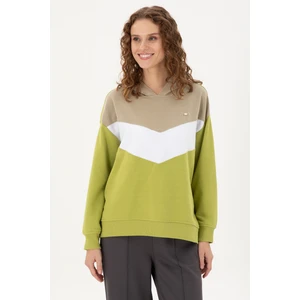 U.S. Polo Assn. Kadın Fıstık Sweatshirt 50297376-VR087