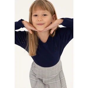 U.S. Polo Assn. Kız Çocuk Lacivert Sweatshirt 50298174-VR033