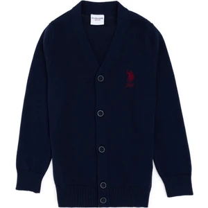 U.S. Polo Assn. Erkek Çocuk Lacivert Hırka (Triko) 50295571-VR033
