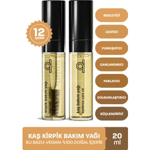 Quality Life Kaş Kirpik Serumu - Kaş Kirpik Bakım Yağı - Besleyici Uzatıcı 20 ml - Güçlendirici Bakım Serumu