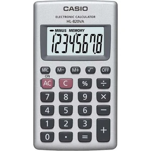 HL-820VA-W 8 Hane Beyaz Cep Tipi Hesap Makinesi