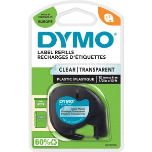 DYMO S0721530 LetraTag Plastik ŞeffaF Şerit ( 12 mm X 4 mt ) 12267