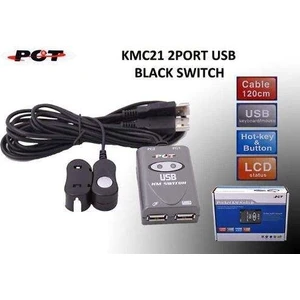 Pct Kmc21 2Port Usb Swıtch