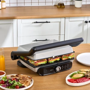Gastro Grill Pro 2400W Izgara ve Tost Makinesi Mulberry