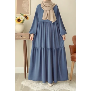Seyyale Elbise- Soft Mavi