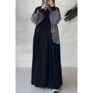 Hijabi Elbise- Antrasit