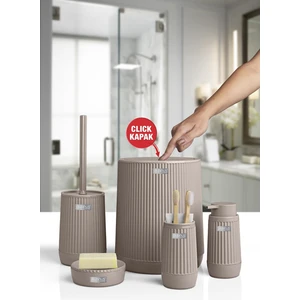 Okyanus Home Nida Vizon 5'li Banyo Seti Kolay Temizlik Özelliği ile Şık ve Kullanışlı