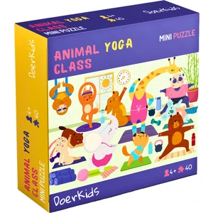 Doerkids Hayvanlar Yoga Sınıfı Mini Puzzle