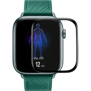 Xiaomi Smart Band 9 Pro ile Uyumlu Çerçeveli Tam Kaplayan 3D Pet Ekran Koruyucu Film FC016