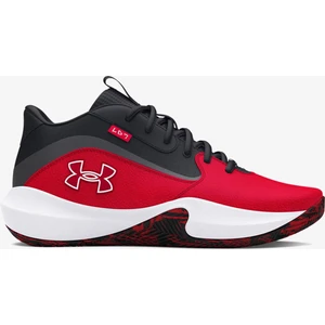 Under Armour Lockdown 7 Erkek Kırmızı Basketbol AYAKKABISI.600