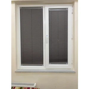 Plise Perde (Kolay Yapışkanlı  Montaj) Katlanabilir Cam Balkon Perdesi -Ofis-Ev Perdesi