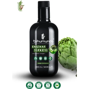 Enginar Sirkesi / Artichoke Vinegar [500 Ml] (KATKISIZ, İÇİLEBİLİR, DOĞAL FERMANTASYON)