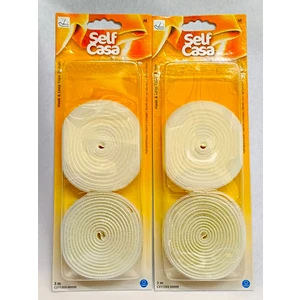 Self Casa MEZ Coats Krem 2 Adet 3'er Metre Dikilebilir Cırt Cırt En 2 cm Amerikan Fermuarı