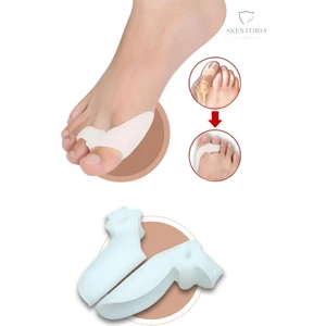 Çift İkili Parmak  Bunyon Arası Makarlı Baş Parmak Silkonlu FC-008